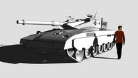 battle tank merkava