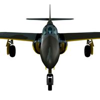 Bell XP-59A3d model