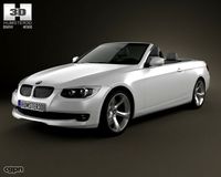 BMW 3 Series convertible with HQ interior 20113d model