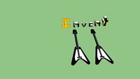 Flyin' v guitar