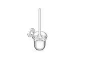 JUSTIME Toilet bruch holder_6802-80-80CP
