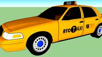 CSI: NY Taxi cab killer 2005 Ford Crown Victoria NYC Cab 5A30