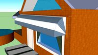 1e huis gemaakt met zonwering