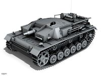 StuG III - Ausf.D3d model