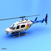 Bell 206 NBC3d model