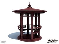 Gazebo 23d model