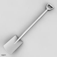 Shovel 013d model