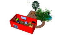 Juliet's Dream Room with a Garden