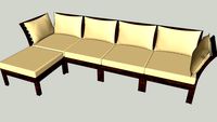 IKEA APPLARO Sofa combination 4+1