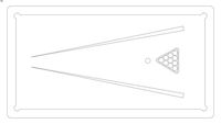 2D billard table