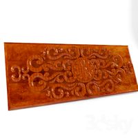 carved panel