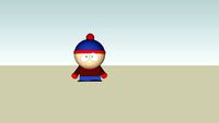 Stan from southpark 3D