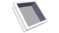 VELUX VCE 2222 - Curb Mounted Electric Venting Skylight