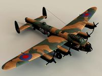Avro Lancaster3d model