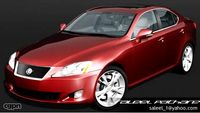 Lexus IS 350 + INTERIOR3d model