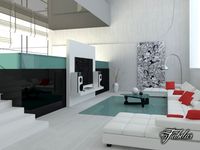 Living room 053d model