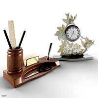 desktop accessories3d model