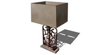 Lampe Eloise Rusty , Maisons du monde, réf 111.999, Prix : 99