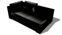 méridienne lit D. TERENCE cuir marron, maisons du monde, ref 124762 prix 860
