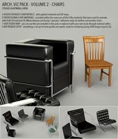 Arch Viz Pack Volume 2 - Chairs