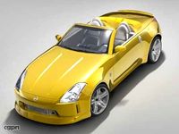 Nissan 350Z Roadster3d model