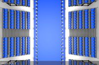 Triathlon Transition Area3d model