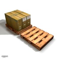 forklift pallet3d model