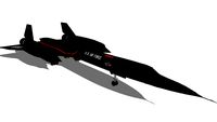 Aircraft - Lockheed SR-71A Blackbird