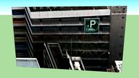 Edificio en Fukuoka, Prefectura de Fukuoka, Japón