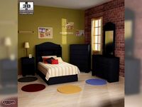 Bedroom Furniture 21 Set3d model