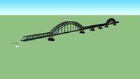 Hindenburgbrücke in Rüdesheim Rhein