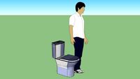 Nexo WC Pan for Low Cistern Dual Outlet
