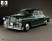 Dodge Coronet sedan 19503d model