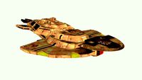 Cardassian Keldon Class Warship