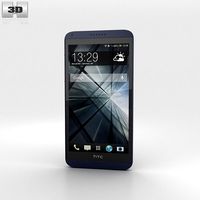 HTC Desire 816 Blue3d model