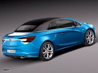Opel Cascada 20143d model