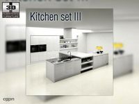 Kitchen P3 set3d model