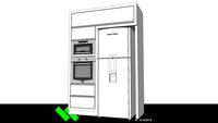 torre forno microondas e geladeira brastemp