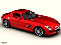 Mercedes SLS 20113d model