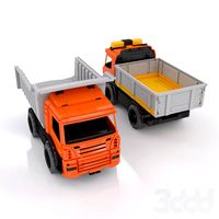 Игрушк машина "Самосвал" + "Бортовая машина"