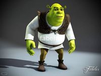 SHREK std mat3d model