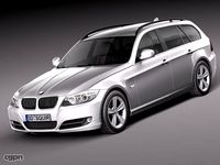 BMW 3 e91 estate 2006-20113d model