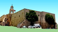 Modelo 3D do Convento da Natividade em Belém, Israel
