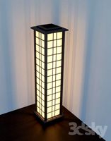Floor lamp in Oriental style