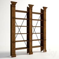 GRAMERCY HOME - XAVIER DOUBLE BOOKSHELF 502.007M