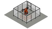 12' x 12' x 6' polycarbonate enclosure