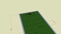 Lacrosse field to scale