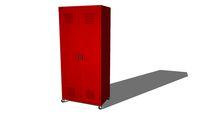 Dressing rouge LOFT, Maisons du monde. Réf: 112.328 Prix: 399