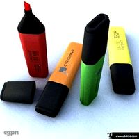marker fluor3d model