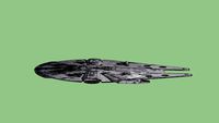 strech Millenium Falcon